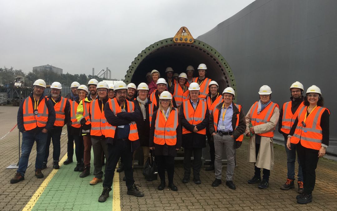 Des entreprises régionales visitent des usines Siemens Gamesa au Danemark
